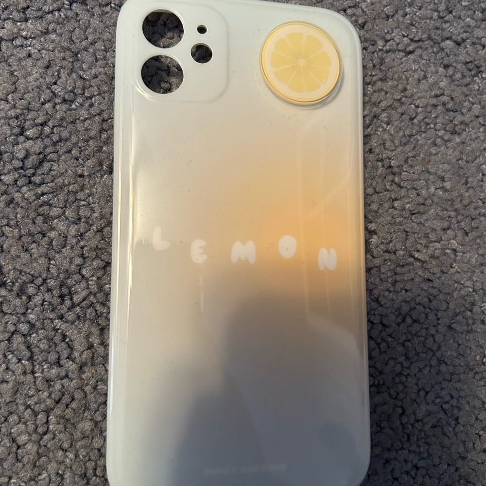 Lemon iPhone 11 case